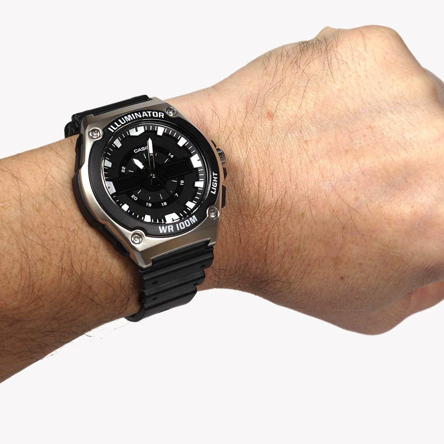 CASIO MWC-100H-1AVDF SPORTY ADVENTURE - STYLISH RESILIENT MEN'S WATCH WITH BLACK DIAL-i-Watch-4