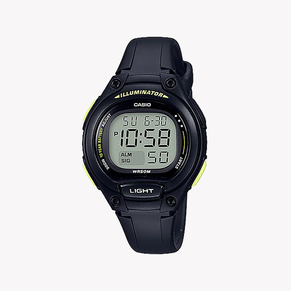 Timeless Elegance Women's Black Resin Watch, Digital | Lw-203-1bvef by i-watch