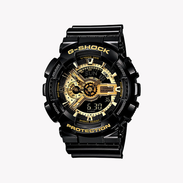Casio G-Shock Men's Black Resin, Multicolor Dial | Ga-110gb-1aer by i-watch