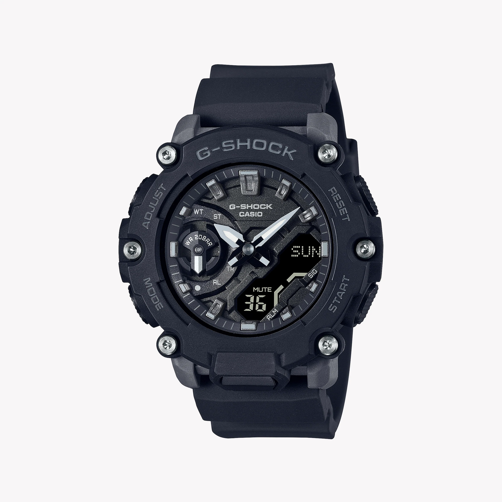 G-Shock Unisex Black Resin Watch, Digital Display | Gma-S2200-1adr by i-watch