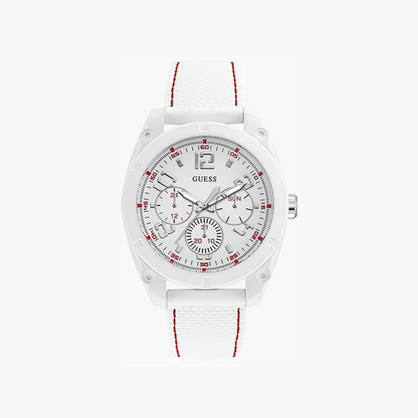 Guess Watches Women's White Silicone Watch, White Dial | W1256g2 by i-watch