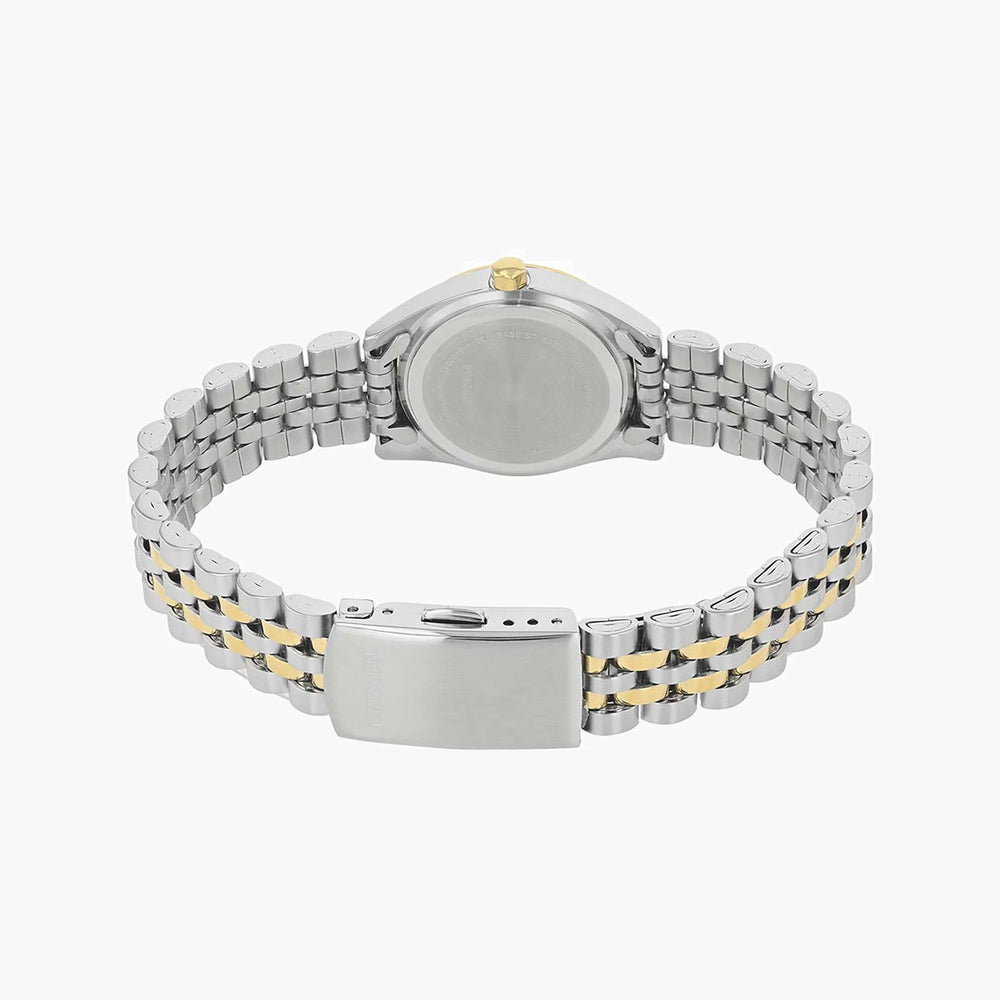 Citizen Eu6064-54d - Elegant Timekeeper For The Modern Woman 26mm Silver & Gold Stainless Steel Watch by i-watch
