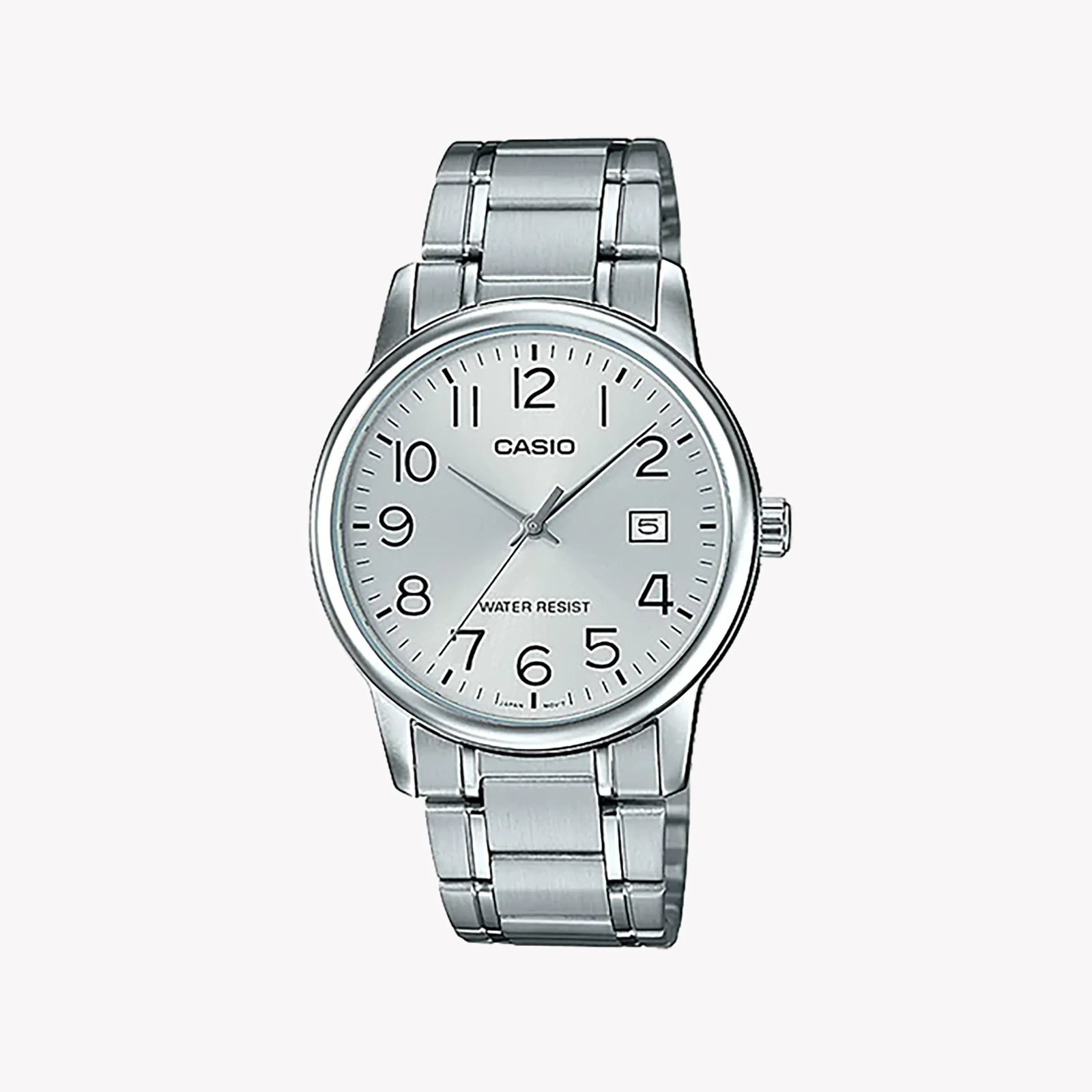 Casio Men's Stainless Steel Watch, Silver Dial | Mtp-V002d-7budf by i-watch