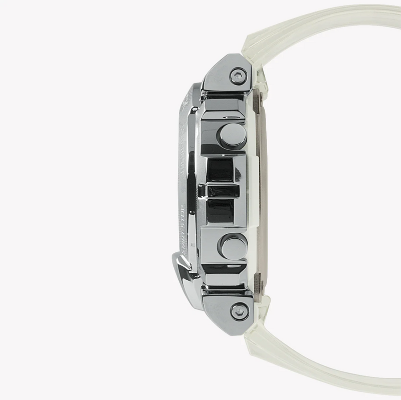 G-Shock Unisex White Resin Watch, Digital Dial | Gm-6900scm-1dr by i-watch