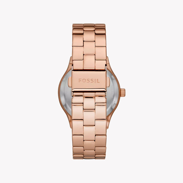Fossil Women's Rose Gold Watch, Stainless Steel | Bq3651 by i-watch