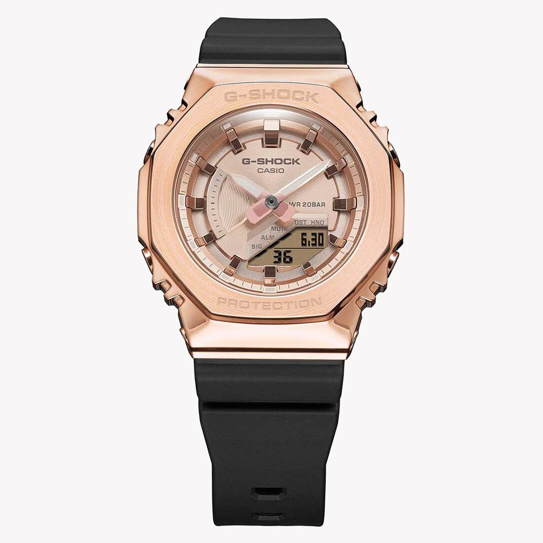 CASIO G-SHOCK GM-S2100PG-1A4 G-SHOCK OAK METAL COVERED COMPACT - PINK GOLD SERIE Women's Watch