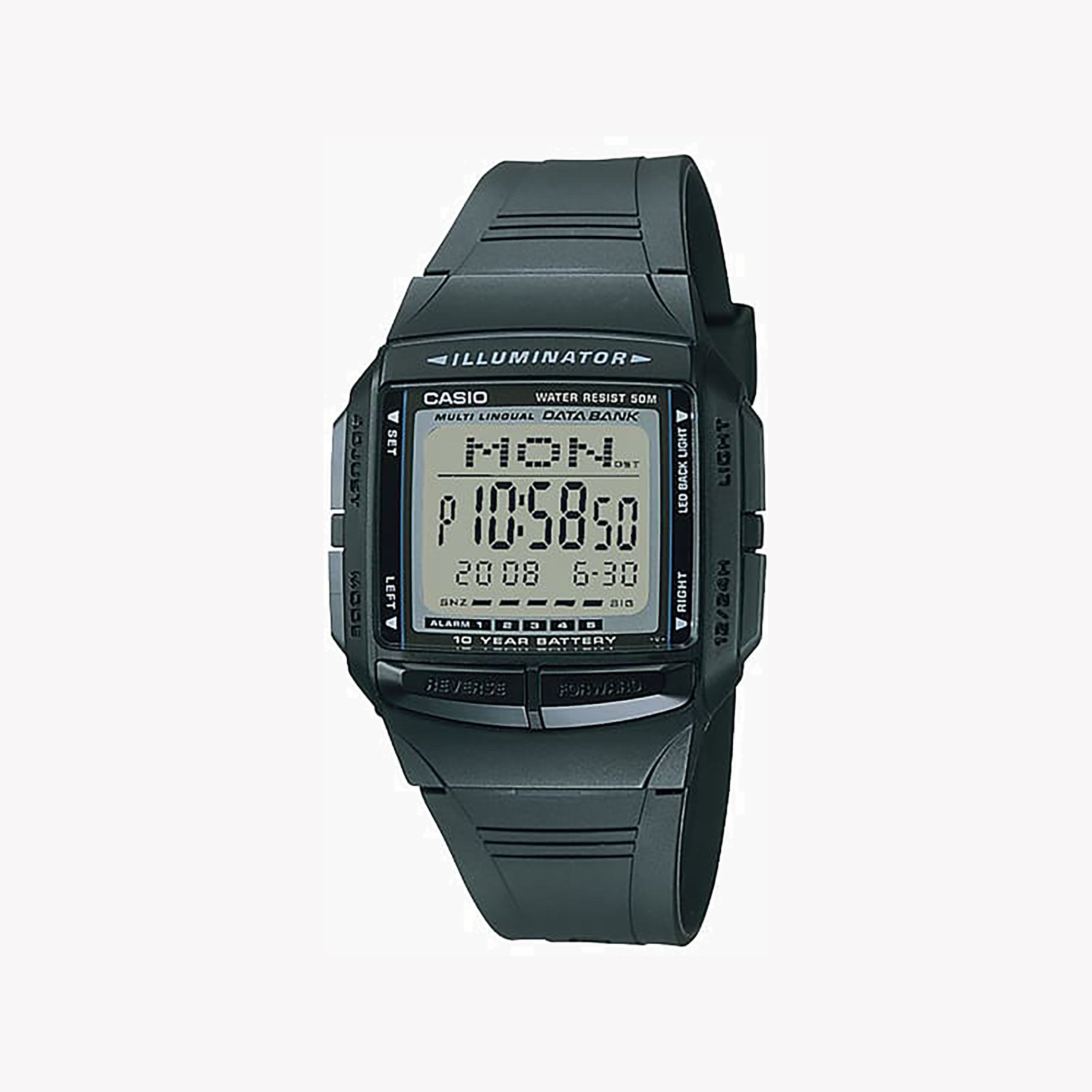 CASIO DB-36-1AV UNSTOPPABLE PERFORMANCE - DYNAMIC DIGITAL WATCH FOR ADVENTURE & STYLE