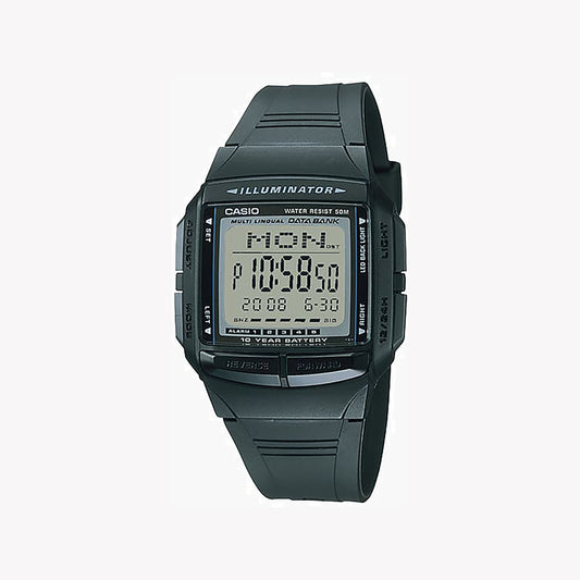 Casio DB-36-1AV DATA BANK Montre unisexe noire