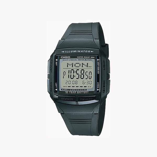 Casio Unisex Black Resin Watch, Digital Dial | Db-36-1av by i-watch