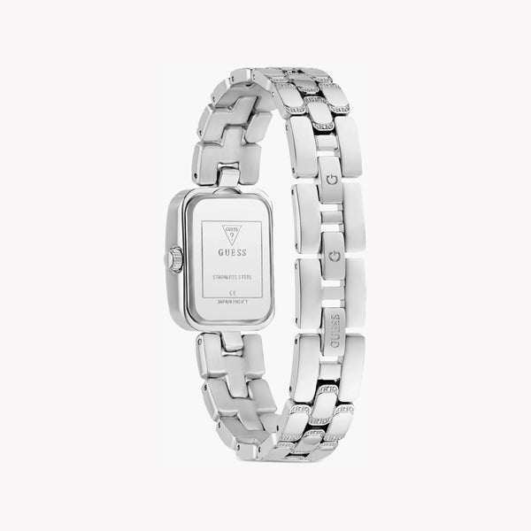 Guess Women's Silver Stainless Steel Watch, Silver Dial | Gw0865l1 by i-watch