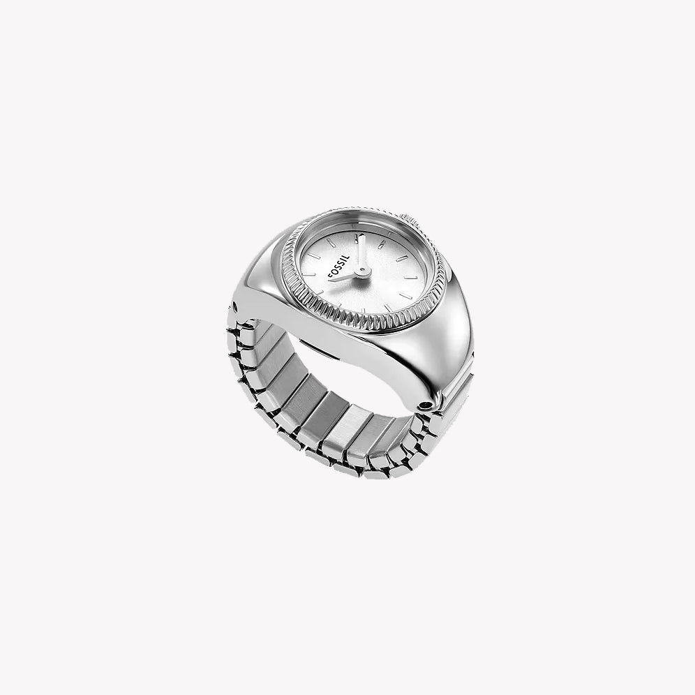 FOSSIL Women's Watch with Silver Stainless Steel Case and Silver Stainless Steel Band-i-Watch-4