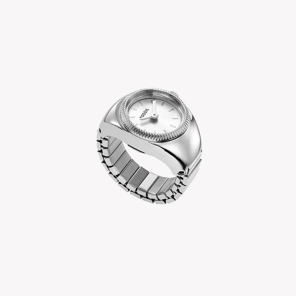 Fossil Women's Silver Stainless Steel Watch, White Dial | Es5245 by i-watch