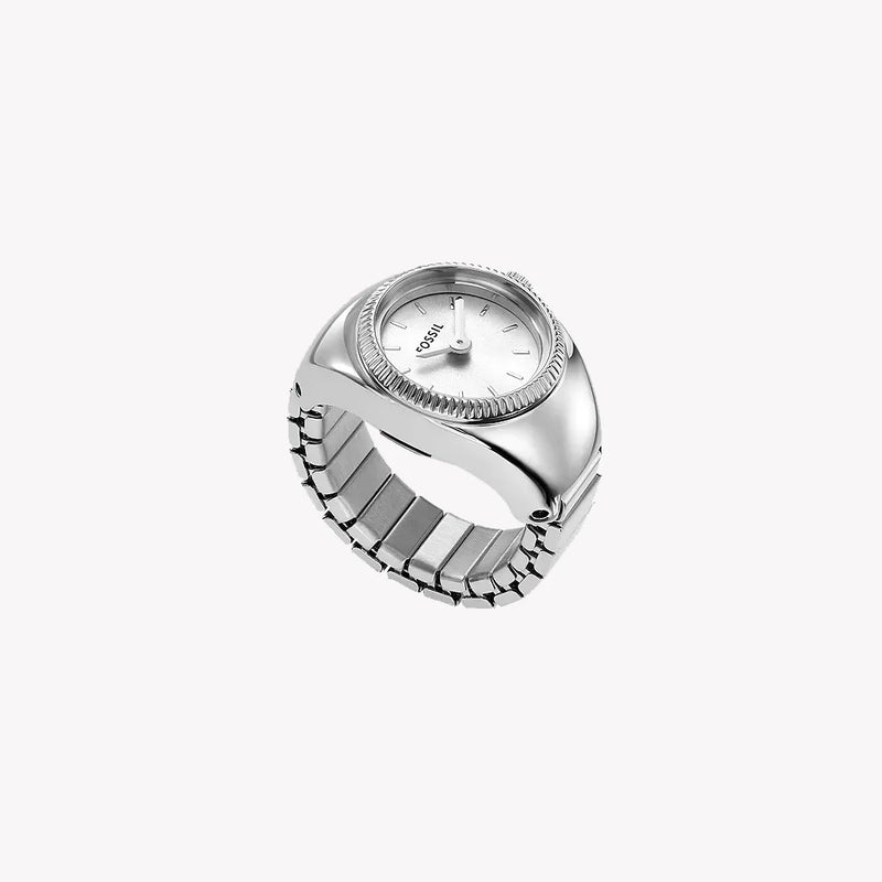 Fossil Women's Silver Stainless Steel Watch, White Dial | Es5245 by i-watch