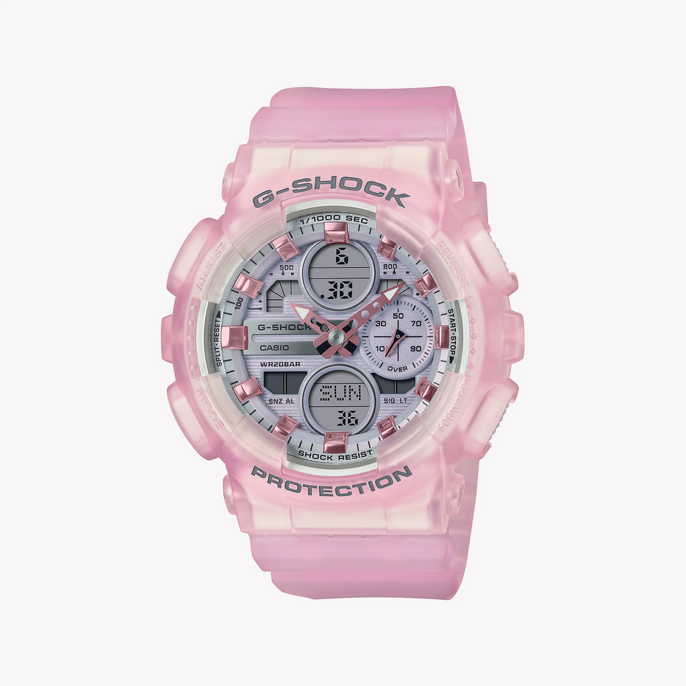 G-Shock Women's Pink Resin Watch, 200m Water Resistant | Gma-S140np-4adr by i-watch