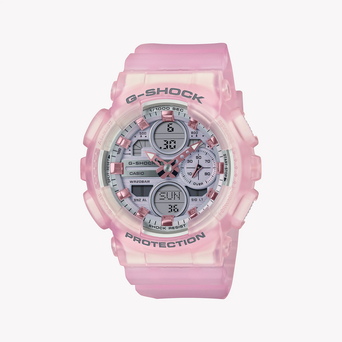 G-Shock Women's Pink Resin Watch, 200m Water Resistant | Gma-S140np-4adr