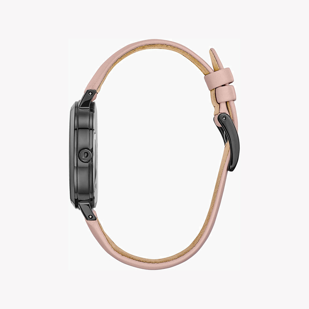 CITIZEN EM0765-01E CHIC INNOVATION - ELEGANT ECO-DRIVE WOMEN'S WATCH with Black Case & Pink Leather Band-i-Watch-3