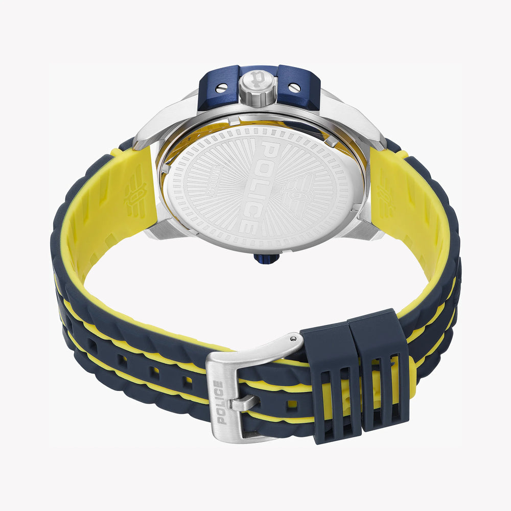 Police Watches Men's Silver Stainless Steel, Multicolor Dial | Pewjm0004202 by i-watch