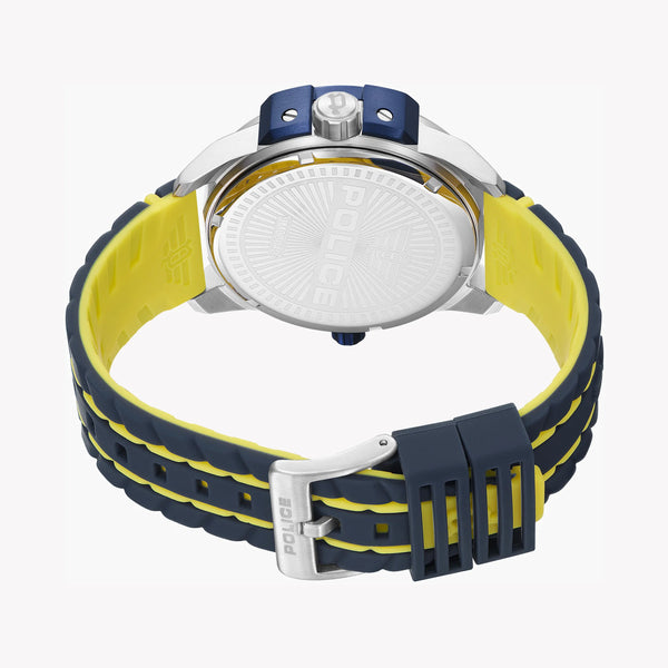 Police Watches Men's Silver Stainless Steel, Multicolor Dial | Pewjm0004202 by i-watch