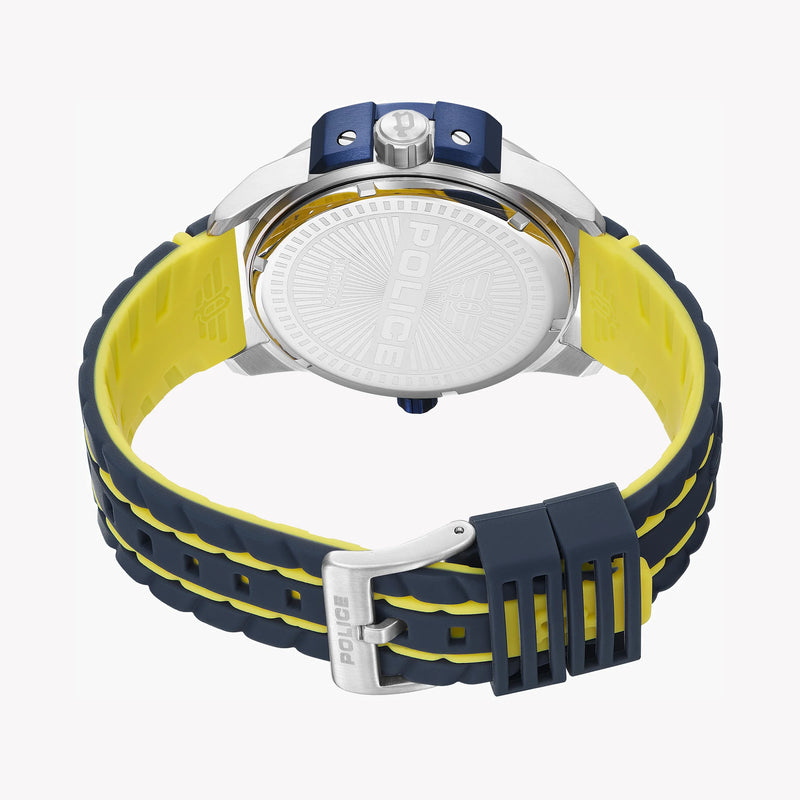 Police Watches Men's Silver Stainless Steel, Multicolor Dial | Pewjm0004202 by i-watch