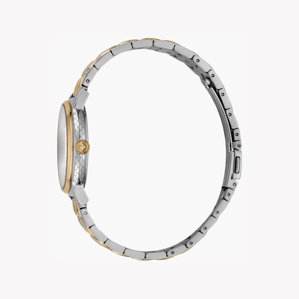 Just Cavalli Women's Silver & Gold Watch, White Dial | Jc1l149m0075 by i-watch