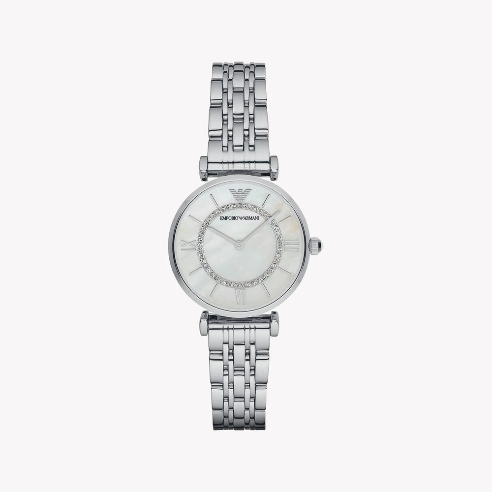 Emporio Armani Women's Silver Stainless Steel Watch | Ar1908 by i-watch
