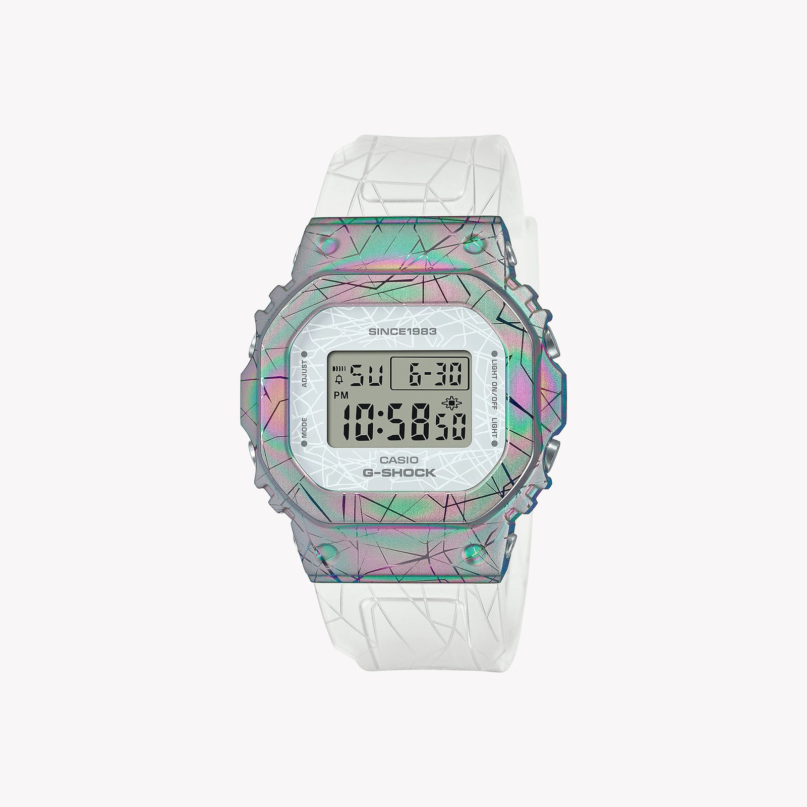 Casio G-Shock Men's Camo Resin, White Band | Gm-S5640gem-7er by i-watch