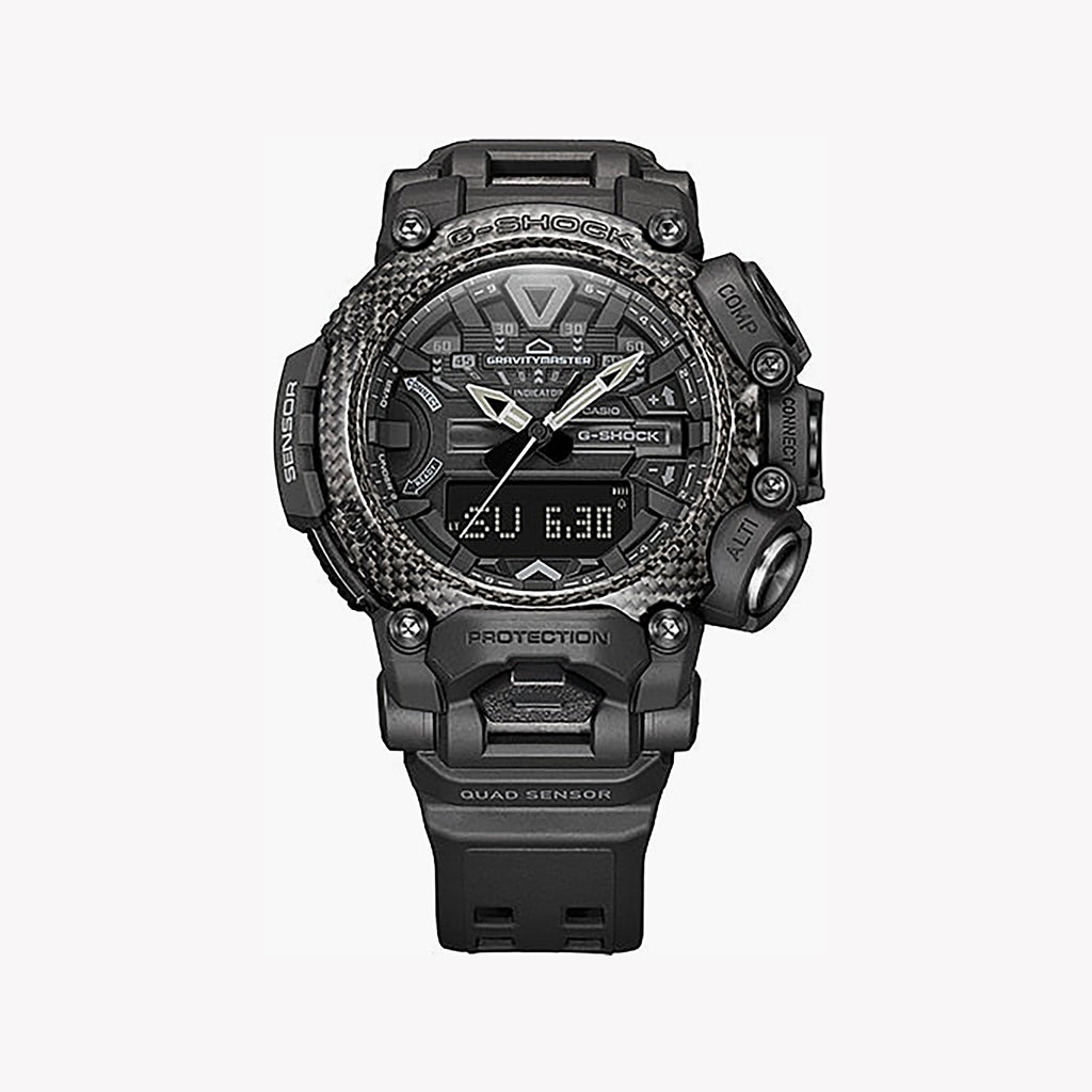 CASIO G-SHOCK GR-B200-1BDR - TOUGH LUXURY UNISEX WATCH WITH BLACK RESIN BAND & DIGITAL FUNCTIONALITY-i-Watch-5