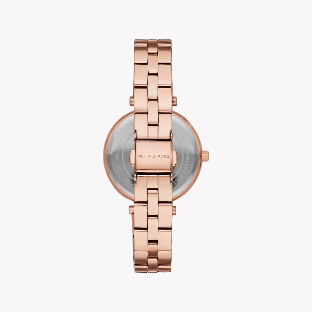 Michael Kors Women's Rose Gold Watch, Blue Dial | Mk4451 by i-watch