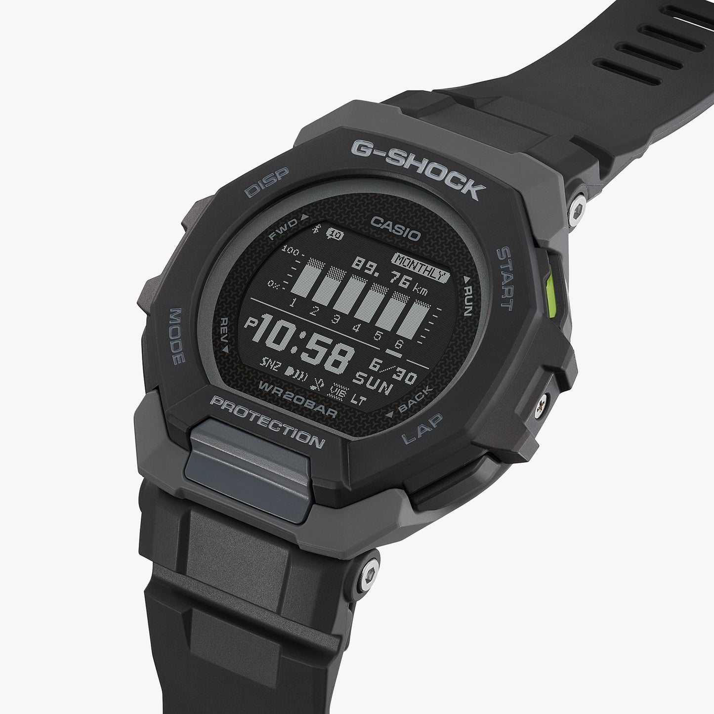 Montre Casio G-Shock G-Squad GBD-300-1ER pour hommes