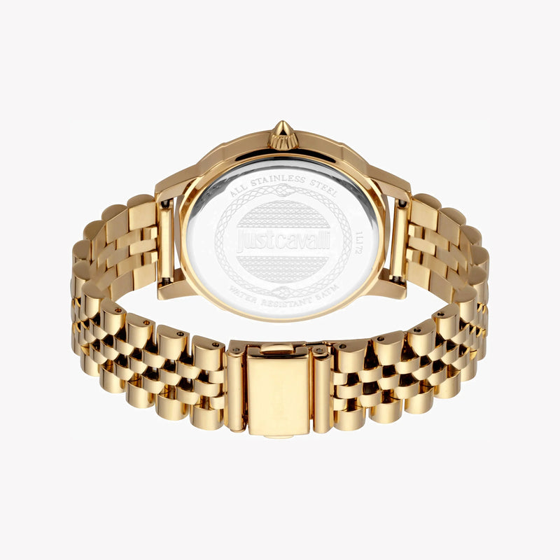 Just Cavalli Women's Gold Stainless Steel Watch, Champagne Dial | Jc1l172m0045 by i-watch