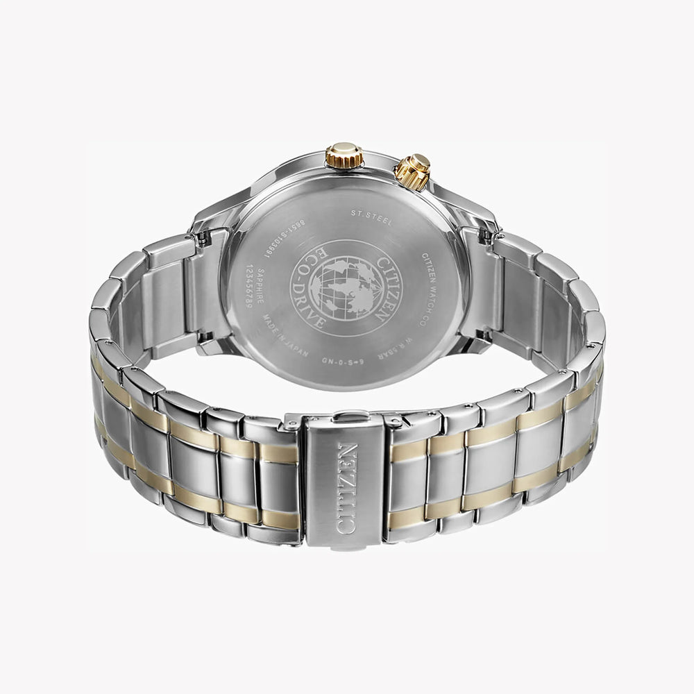 Citizen Eco-Drive Ap1054-80a - Modern Mastery Men's Timepiece With Silver Stainless Steel & Eco-Friendly Power by i-watch
