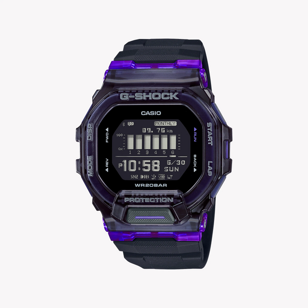 G-Shock Men's Black Resin Watch, Digital Display | Gbd-200sm-1a6dr by i-watch