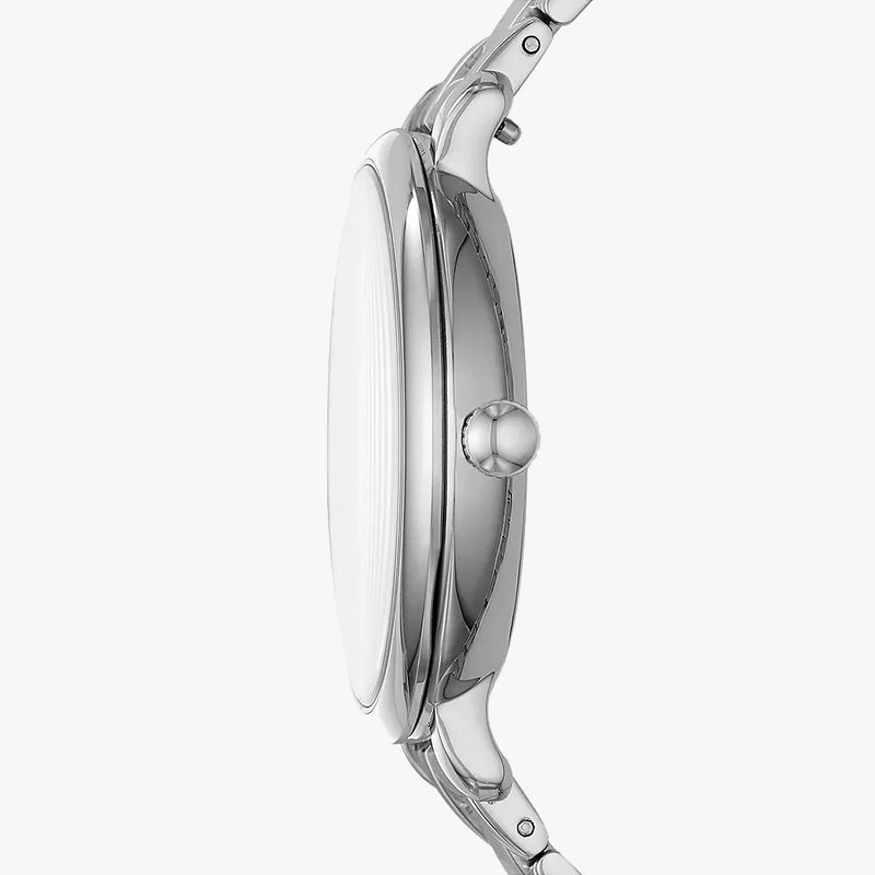 Fossil Women's Silver Stainless Steel Watch, Silver Dial | Es4437 by i-watch