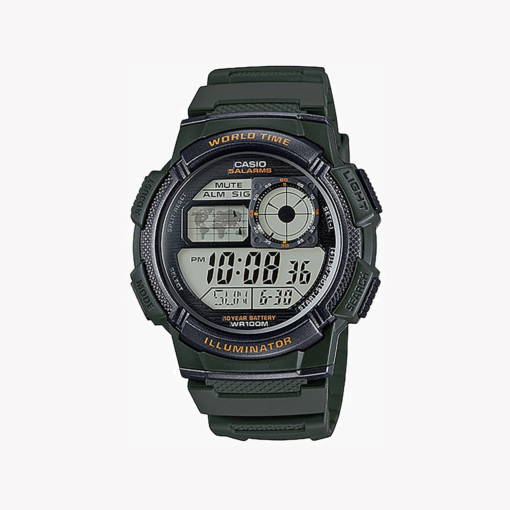 CASIO AE-1000W-3AVDF DYNAMIC ADVENTURER - VERSATILE MEN'S WATCH WITH RUGGED STYLE & WATER RESISTANCE-i-Watch-6