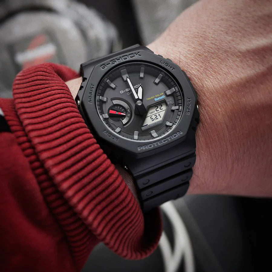 Casio G-Shock Men's Black Carbon Resin Watch Ga-B2100-1aer – i