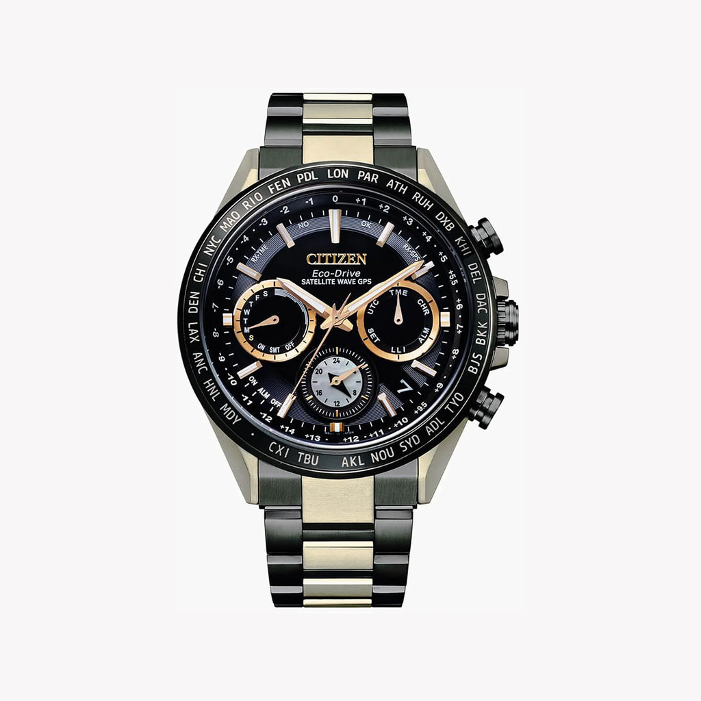 CITIZEN CC4016-75E BLACK TITANIUM - INNOVATIVE PRECISION MEN'S WATCH