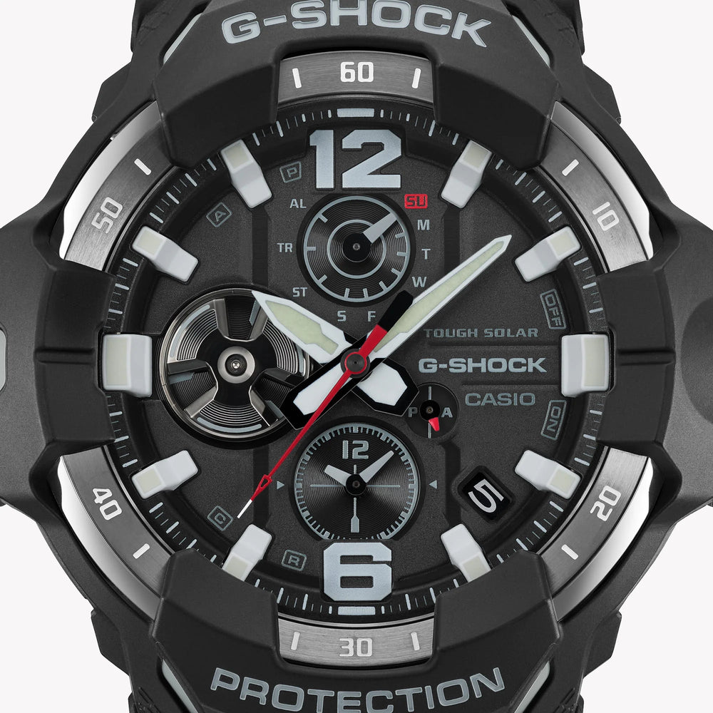 Casio Men's Black Resin Watch, Analog Dial | Gr-B300-1aer by i-watch