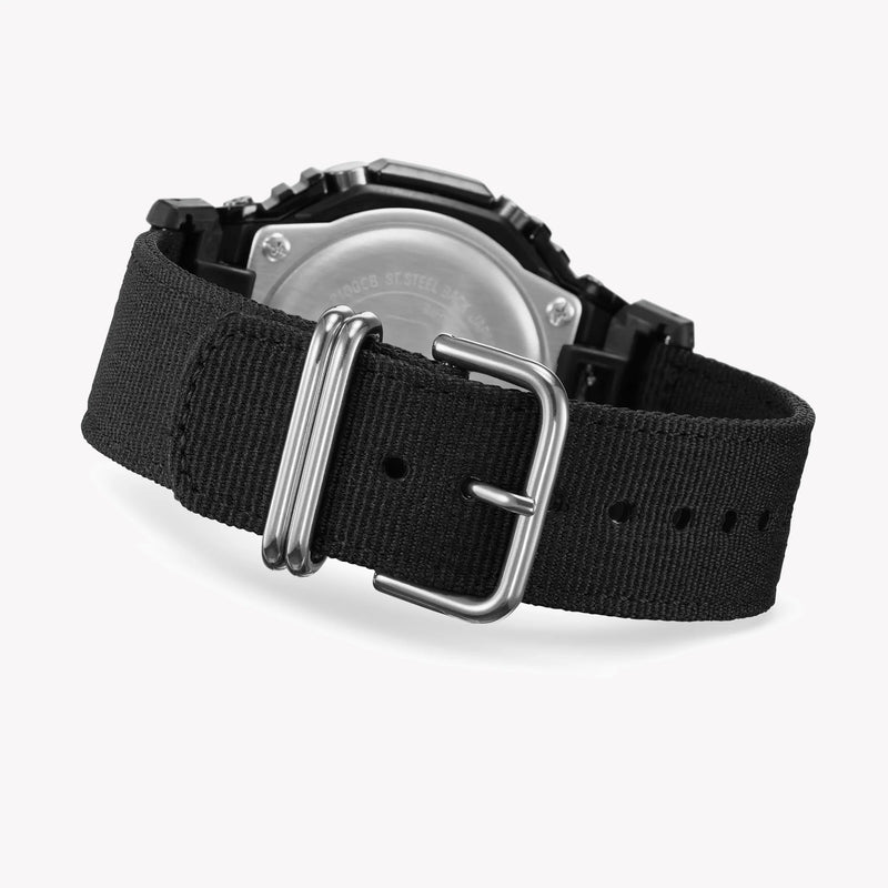 G-Shock Men's Black Stainless Steel, Black Resin | Gm-2100cb-1adr by i-watch