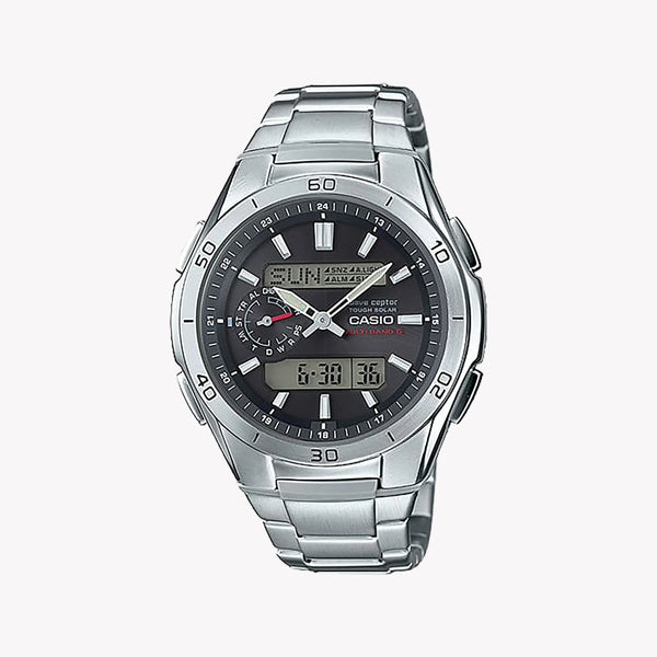 Casio Men's Silver & Grey Watch, Stainless Steel | Wva-M650d-1aer by i-watch