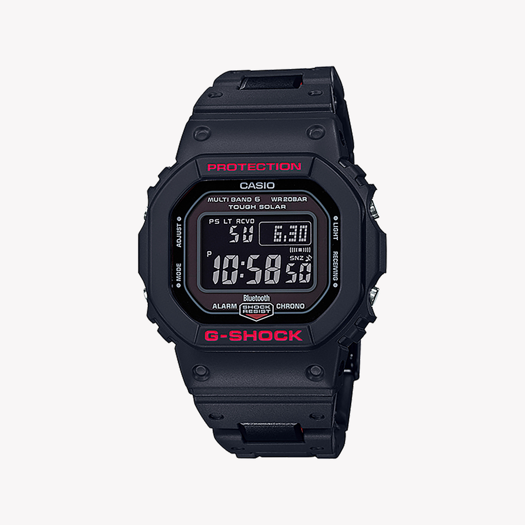 CASIO G-SHOCK GW-B5600HR-1DR ADVENTURE TIME - SPORTY BLACK MEN'S WATCH with Bluetooth & Water Resistance