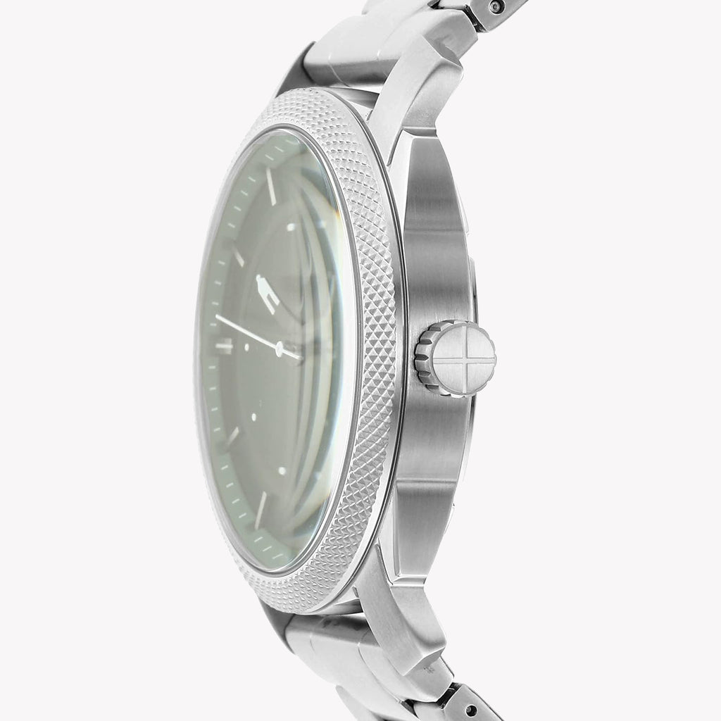FOSSIL FS5899 TIMELESS ELEGANCE - SOPHISTICATED MEN'S WATCH WITH GREEN DIAL & SILVER STAINLESS STEEL BAND-i-Watch-2