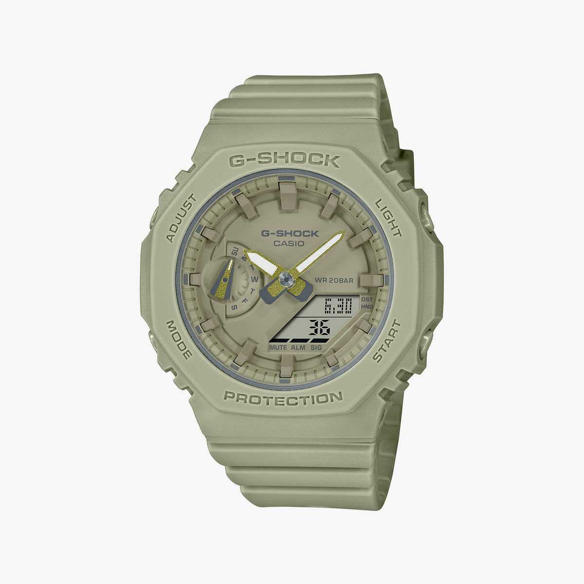 CASIO G-SHOCK GMA-S2100BA-3ADR ADVENTURE SPIRIT - SPORTY GREEN WOMEN'S WATCH