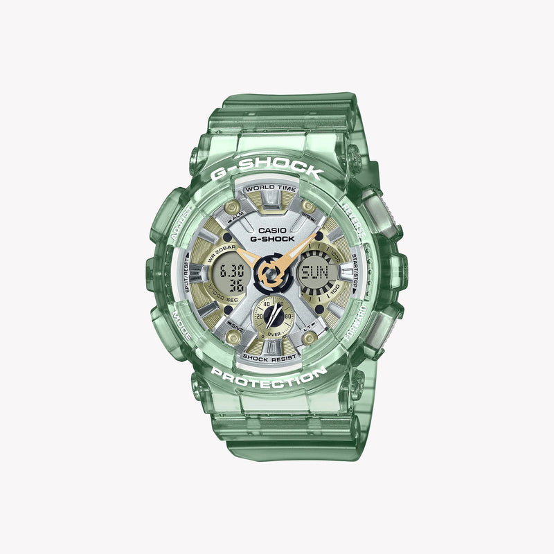 Casio Gma-S110gs-3aer Green Resin Watch, Bold Design | Gma-S110gs-3aer by i-watch