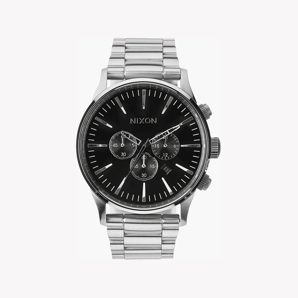 NIXON A386-000 ELEGANT TIMEPIECE - MODERN STAINLESS STEEL MEN'S WATCH