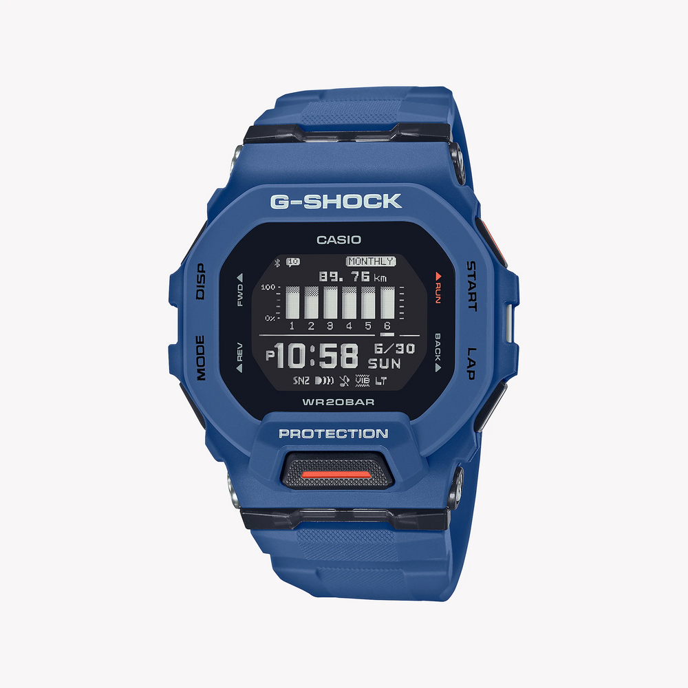 G-Shock Men's Blue Resin Watch, Durable & Stylish | Gbd-200-2dr by i-watch