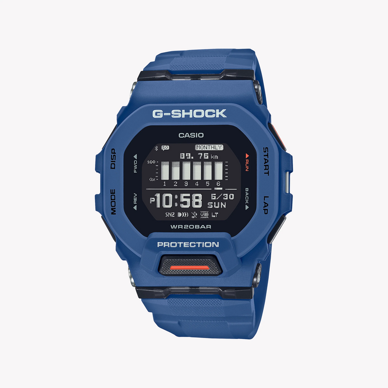 G-Shock Men's Blue Resin Watch, Durable & Stylish | Gbd-200-2dr by i-watch
