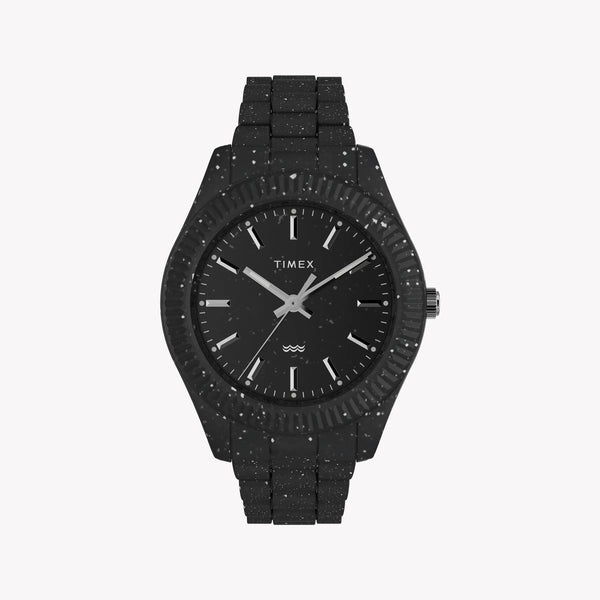 Timex Men's Black Ocean Plastic Watch, Matte Black | Tw2v77000 by i-watch