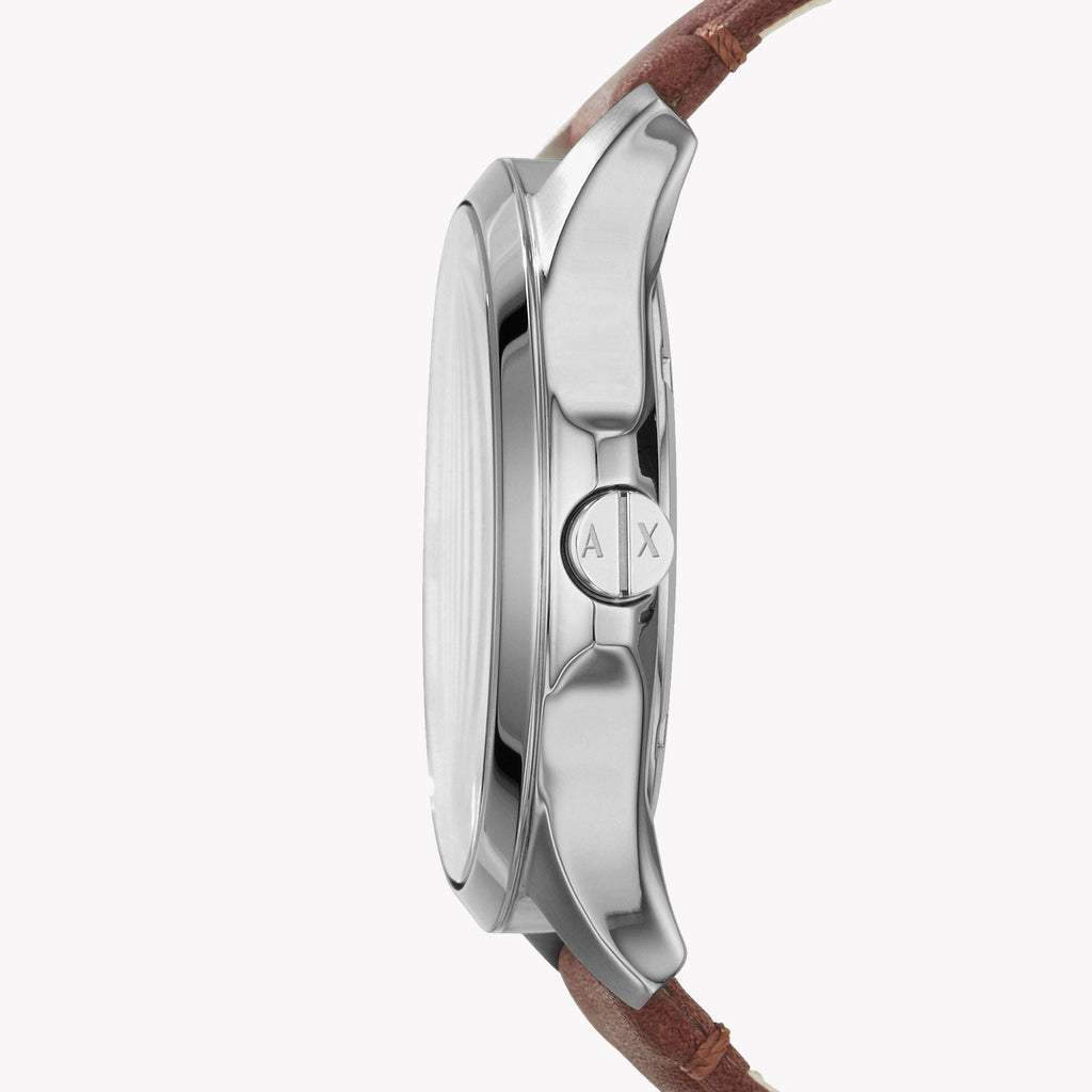 ARMANI EXCHANGE AX2133 - MODERN CLASSIC MEN'S WATCH WITH STUNNING BLUE DIAL & LEATHER BAND-i-Watch-2