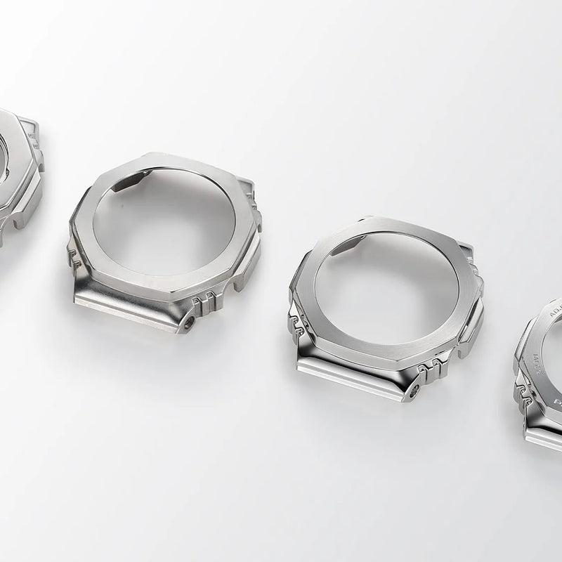 Casio G-Shock Men's Silver Resin & Stainless Steel | Gbm-2100-1aer by i-watch