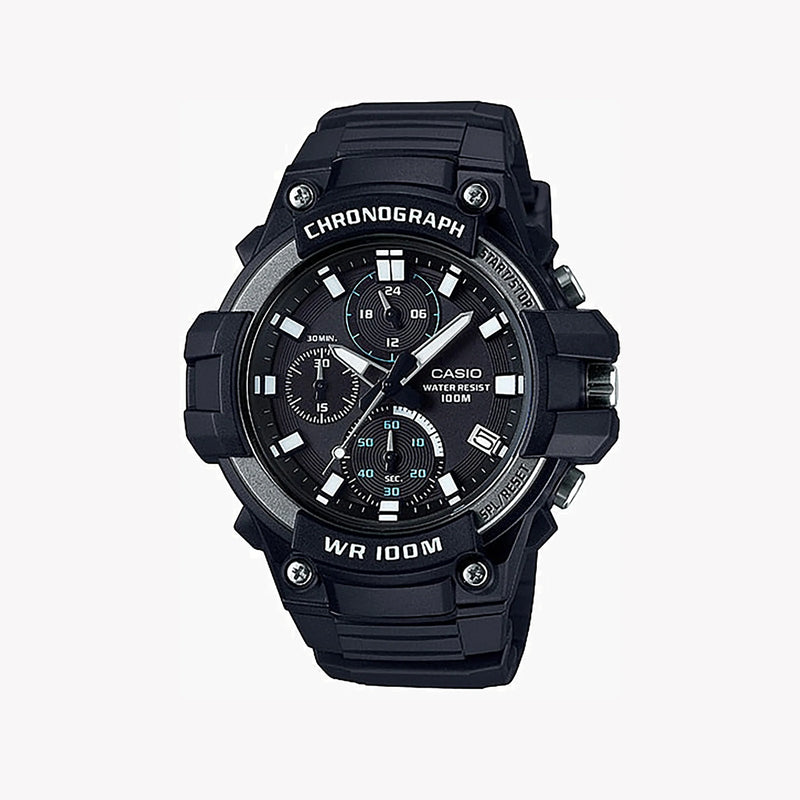 Casio Mcw-110h-1avdf Rugged Sport - Ultimate Black Adventure Men's Watch by i-watch